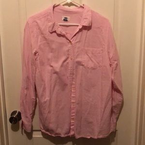 Light pink button down. Size XL